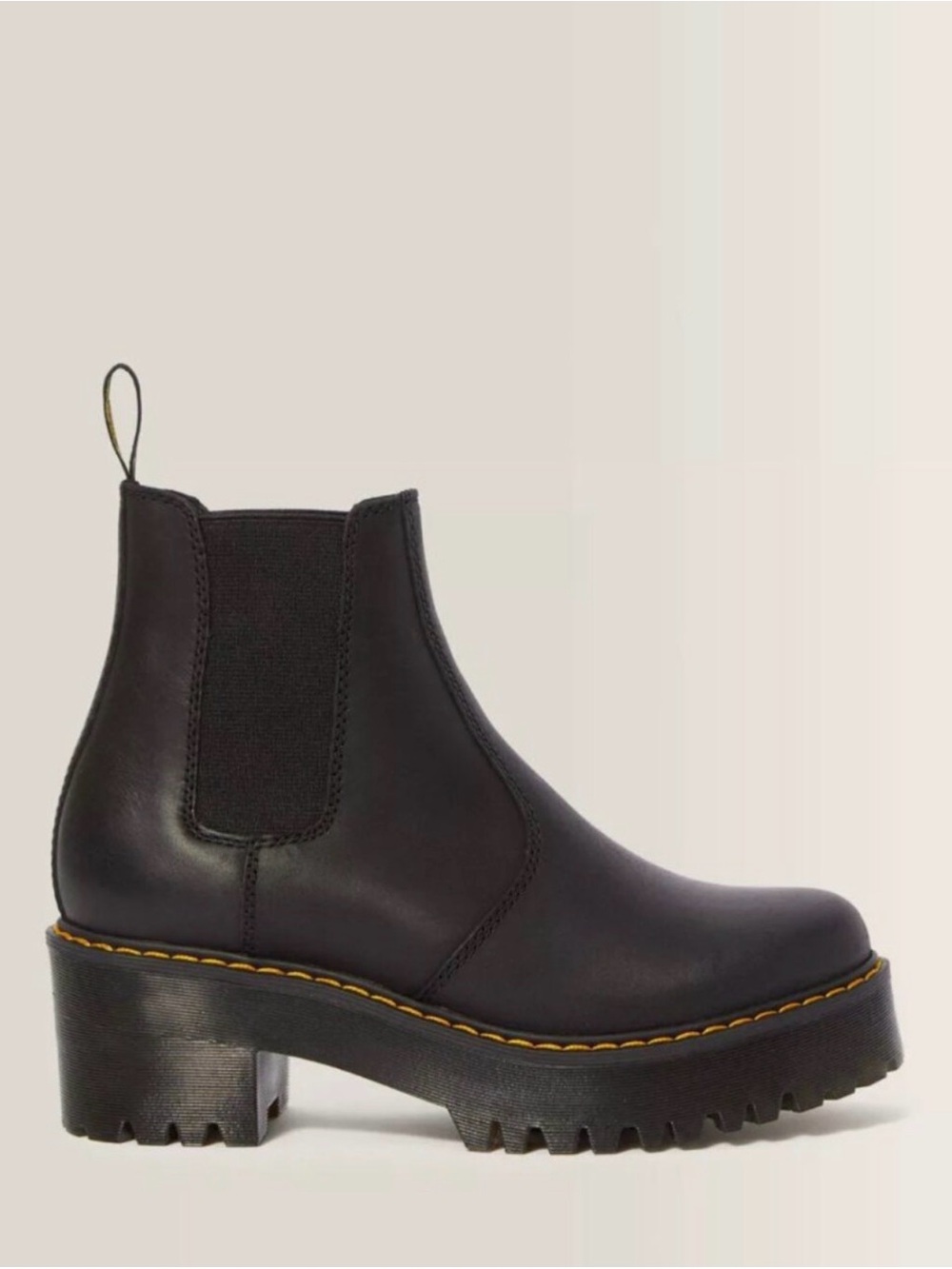 Dr. Martens Rometty Platform Chelsea Boots in Black